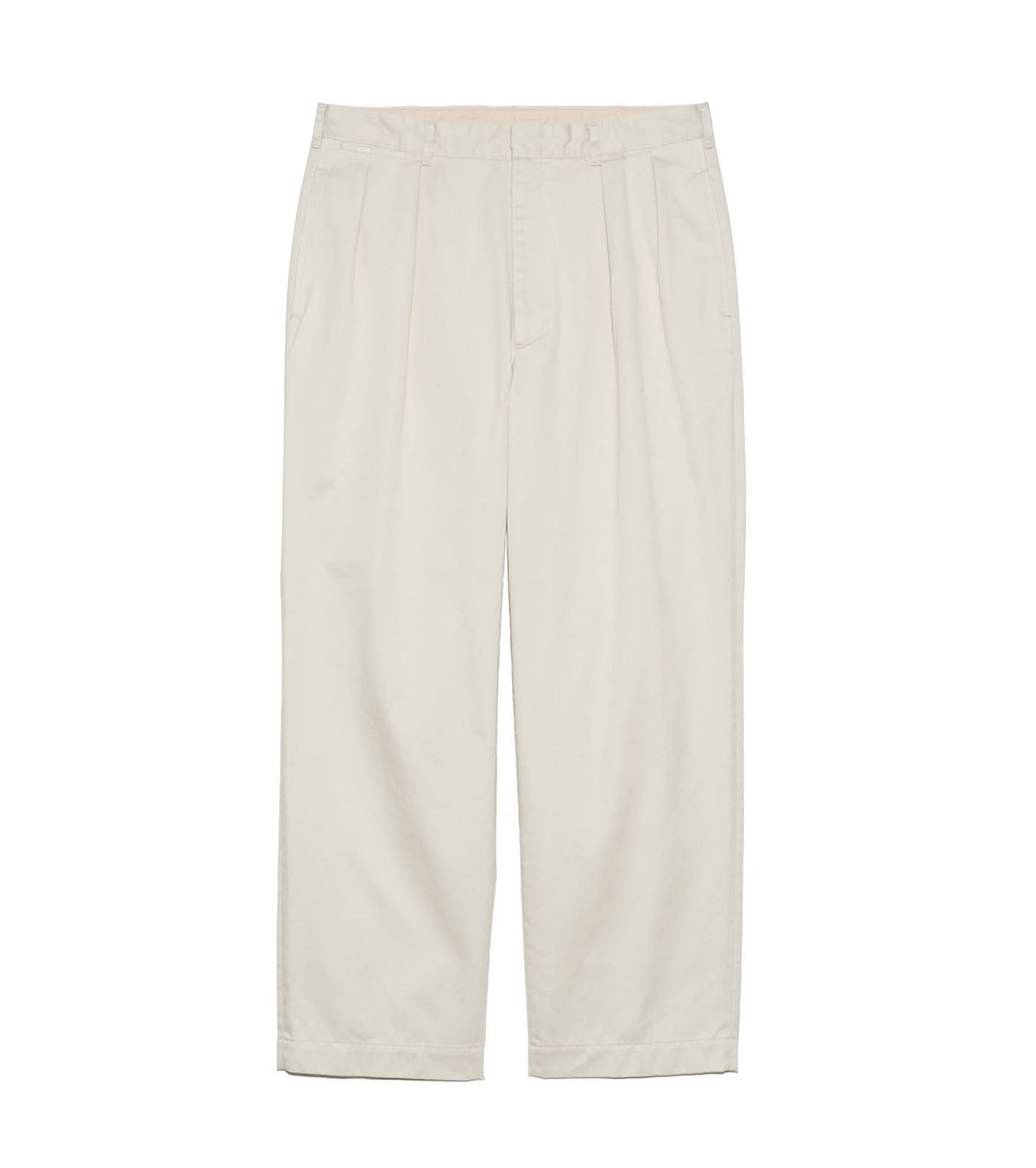 Double Pleated Chino Pants
