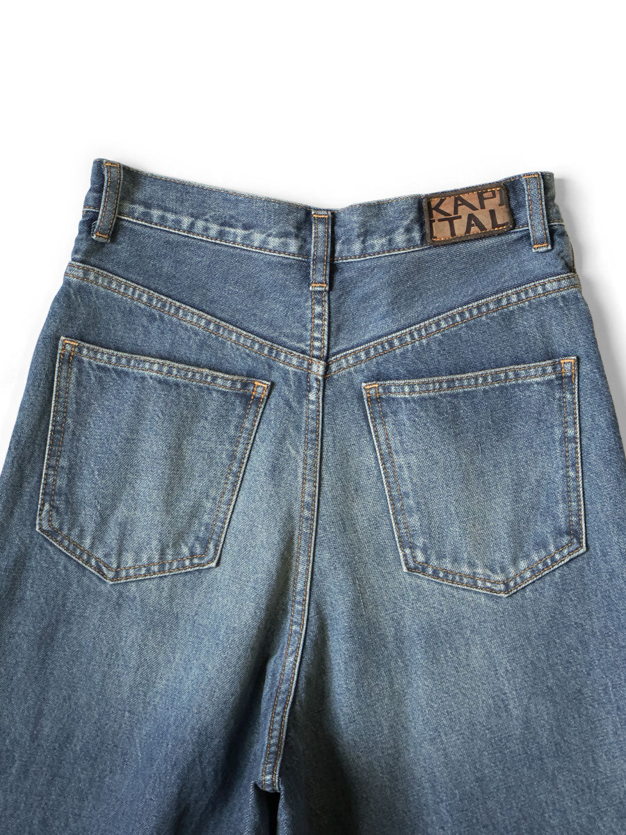 14oz Denim 5P SKITTLE Baggy Pants (Processed)