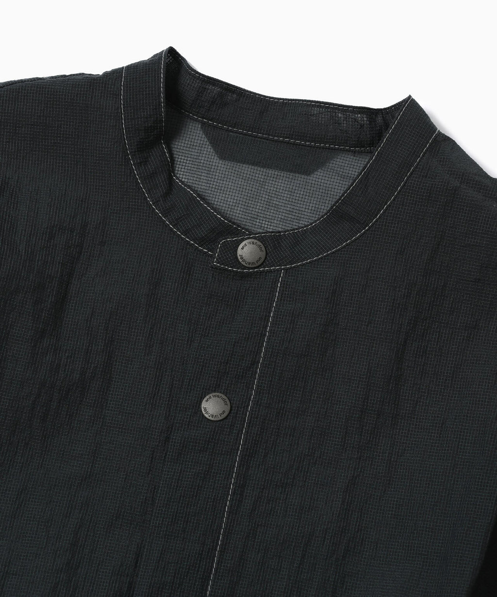 sheer ripstop long shirt (W)
