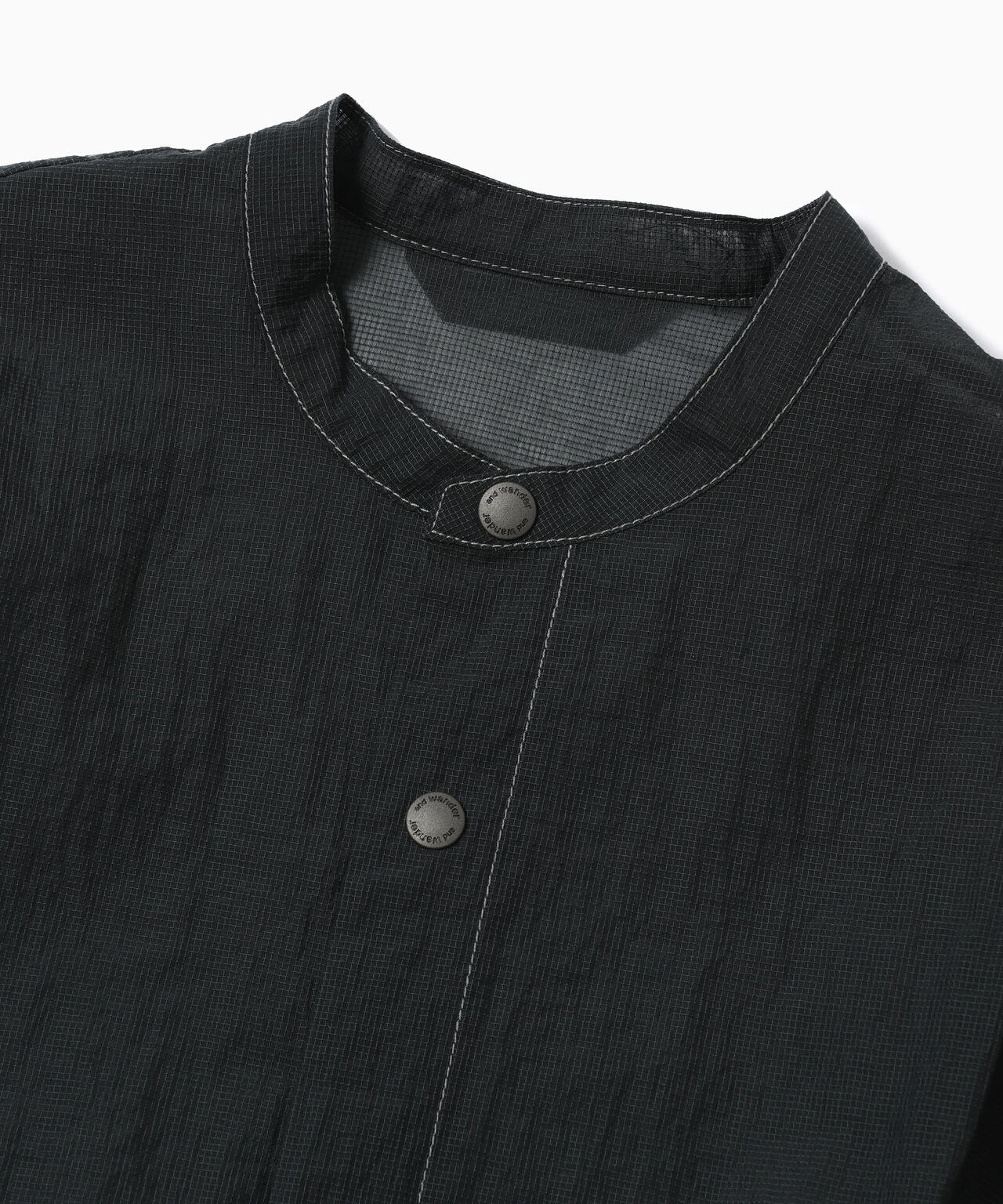 sheer ripstop long shirt (W)