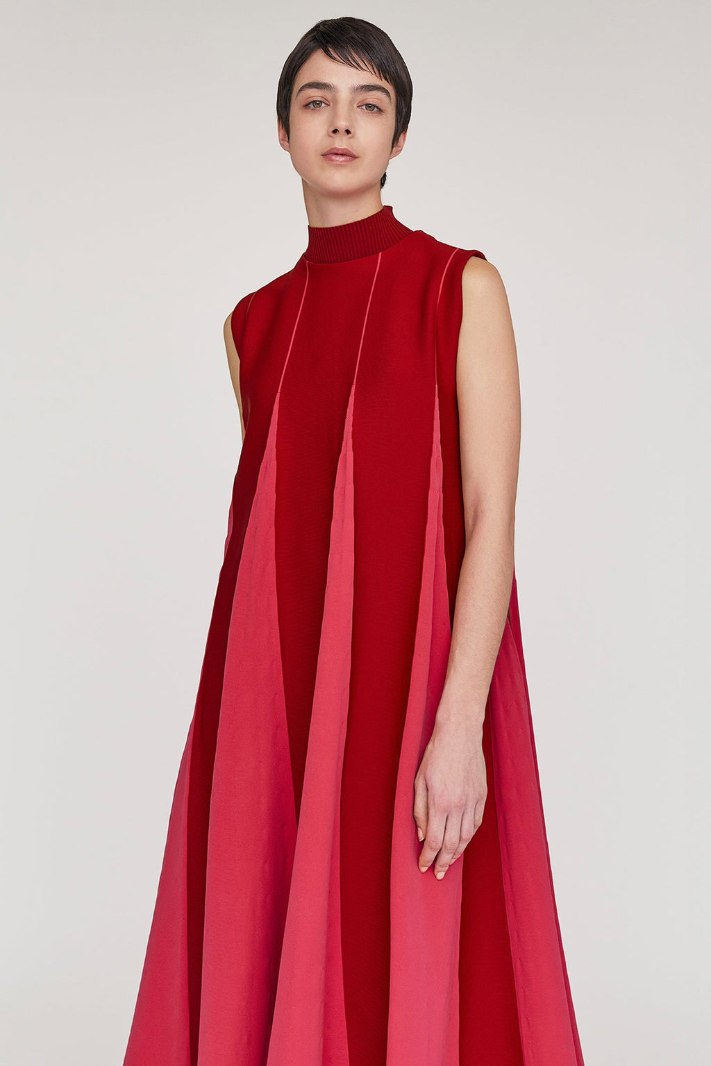 CONIC SLEEVELESS DRESS