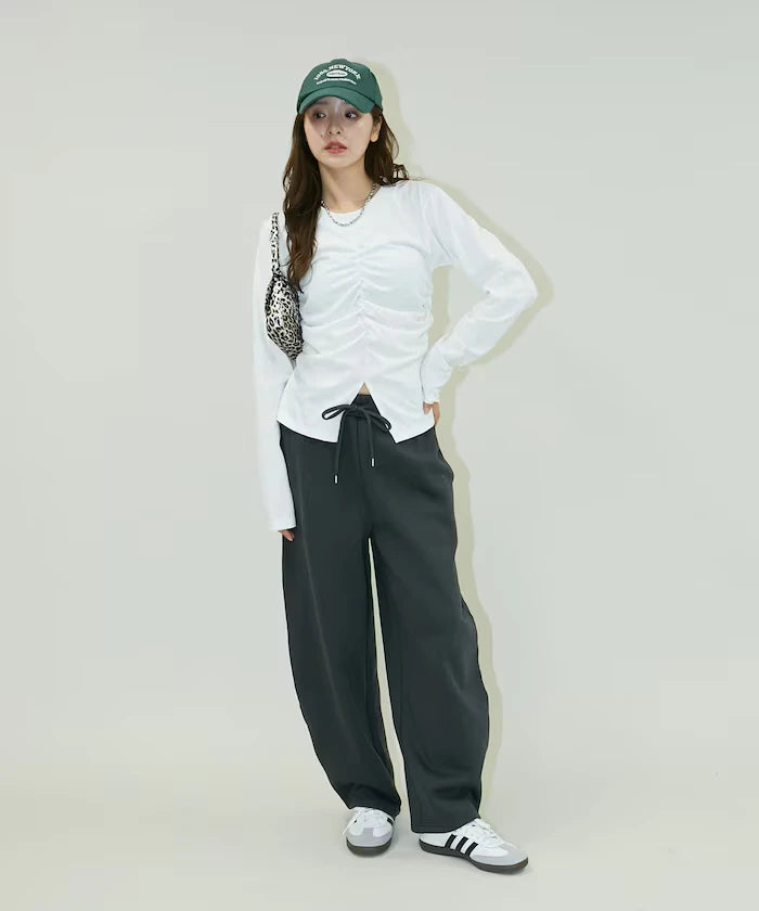 Brushed Back Sweat Curve Pants Limited Edition