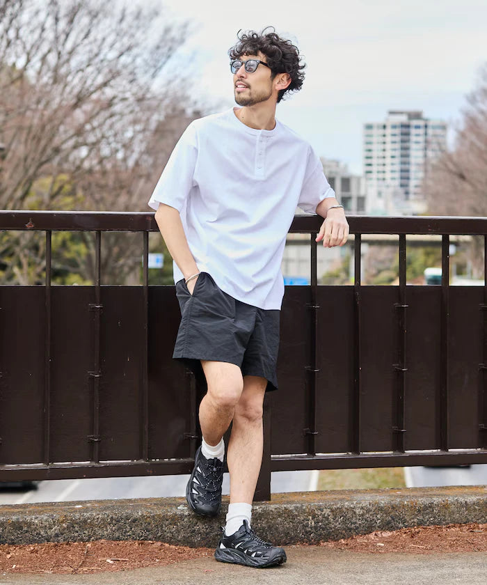 Nylon Short Length Baggy Shorts