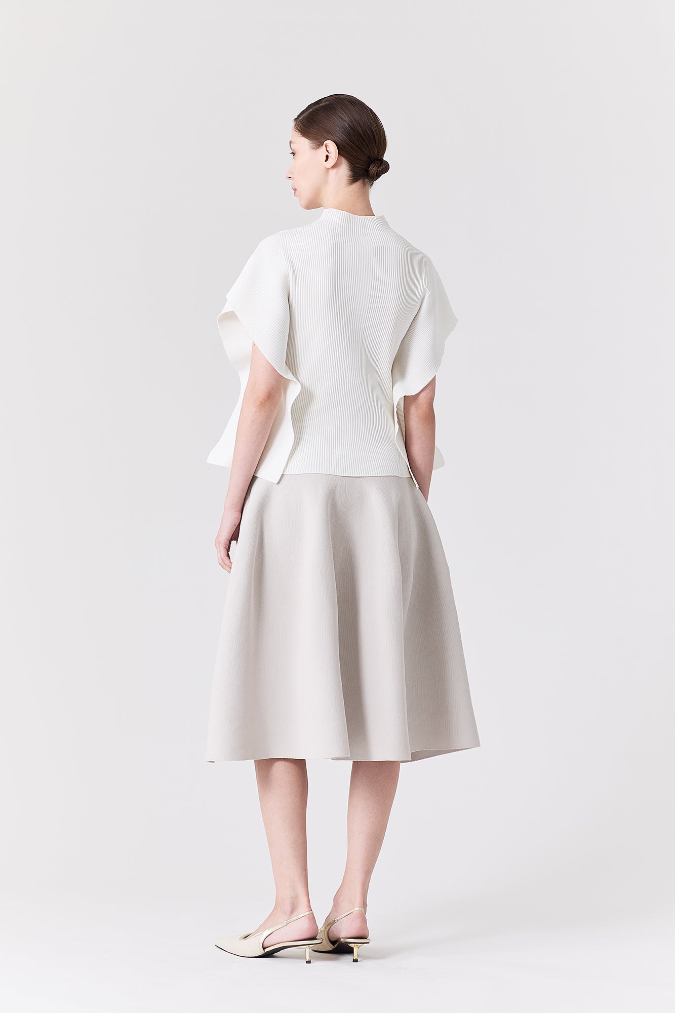 MILAN MIDI FLARE SKIRT