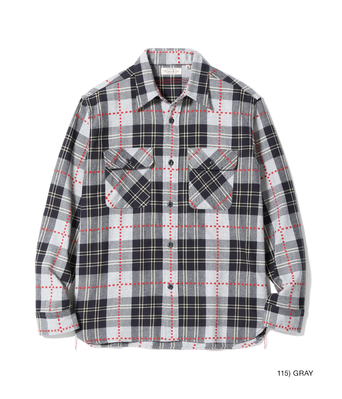 FICTION ROMANCE DOBBY CHECK WORK SHIRT