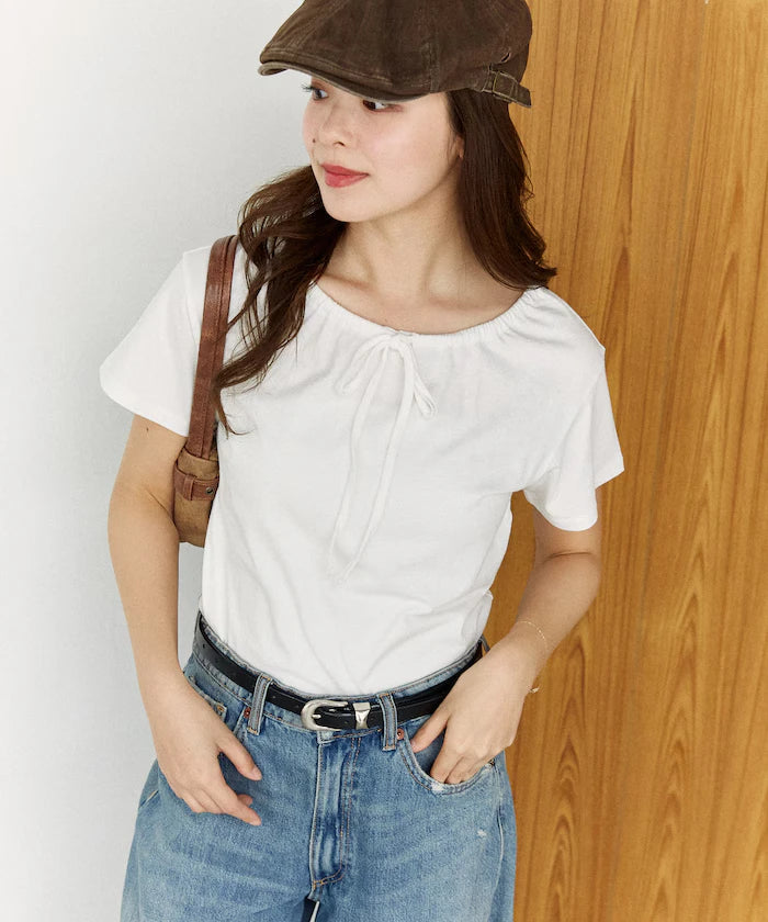 Drawstring Ribbon T-Shirt Limited Edition