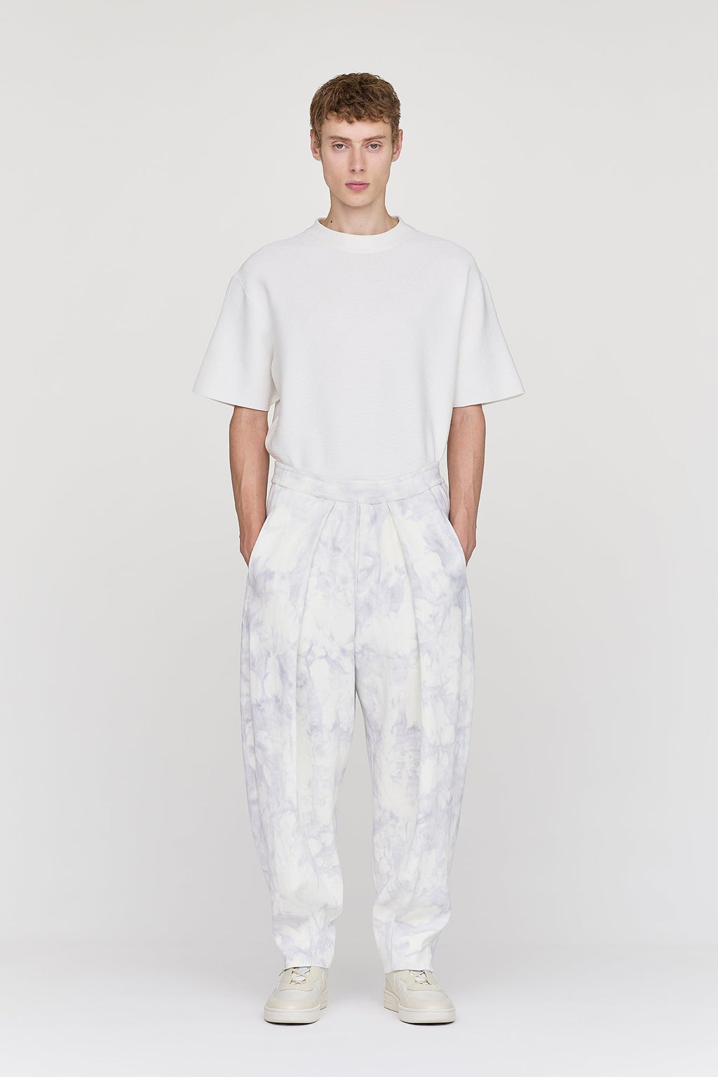 DYEING MILAN TUCKED PANTS