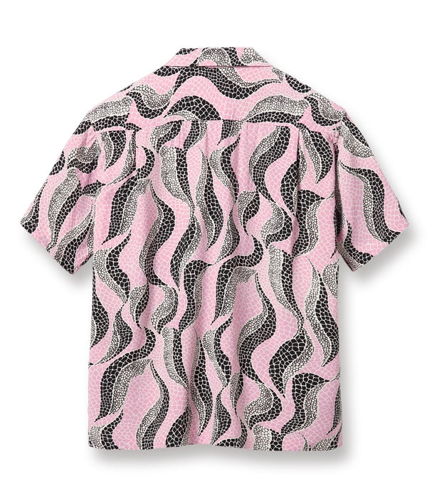 HIGH DENSITY RAYON OPEN SHIRT “ABSTRACT”