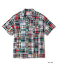 Madras Check Patchwork Open Shirt