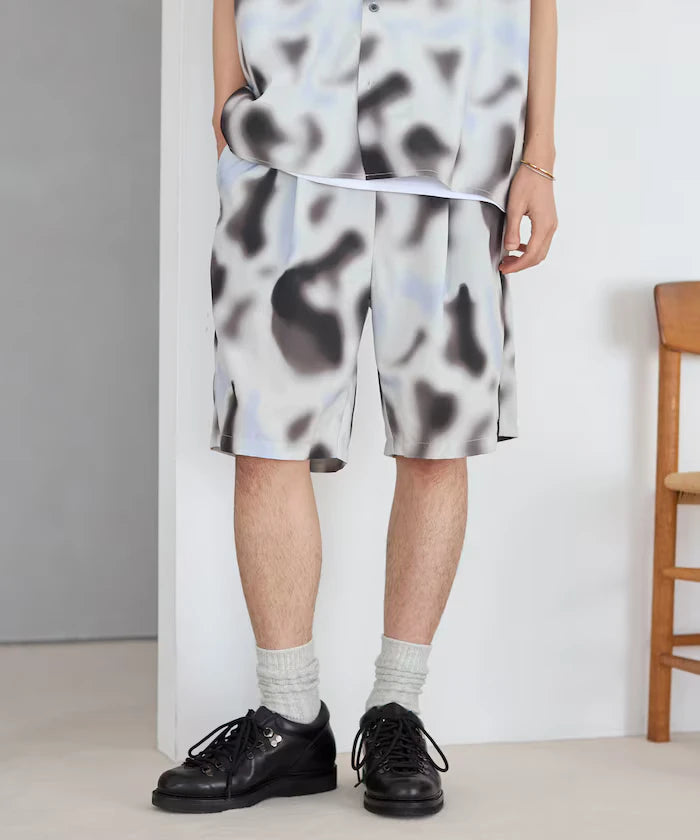 Pattern Easy Shorts / Allover Design Short Pants / Setup Compatible