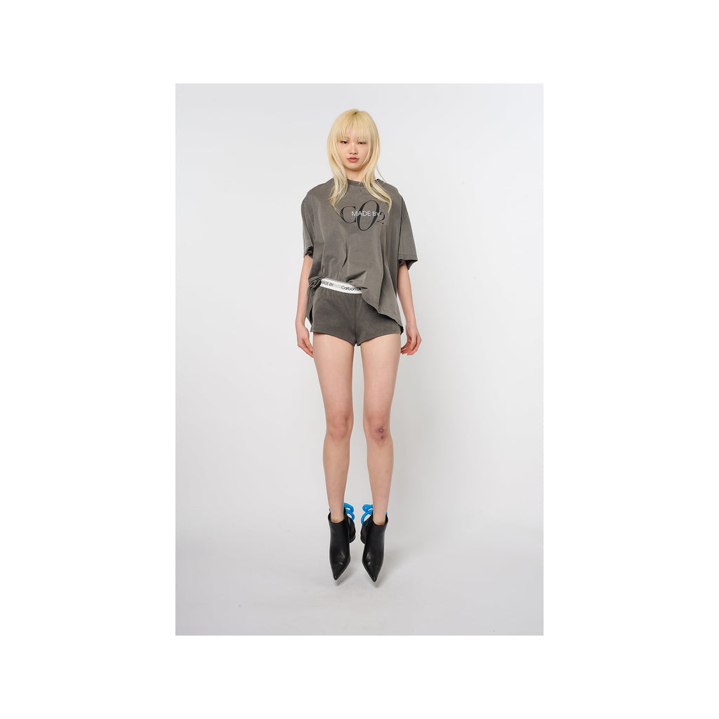 CO2 AIR YARN T-SHIRT：CHARCOAL