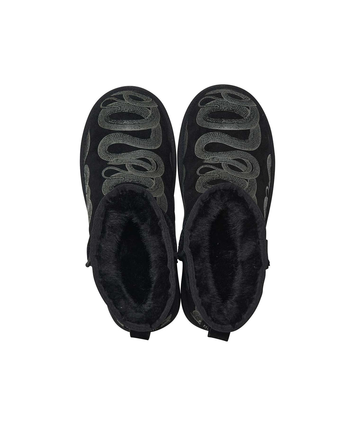 SNAKE LOOP Platform Boots