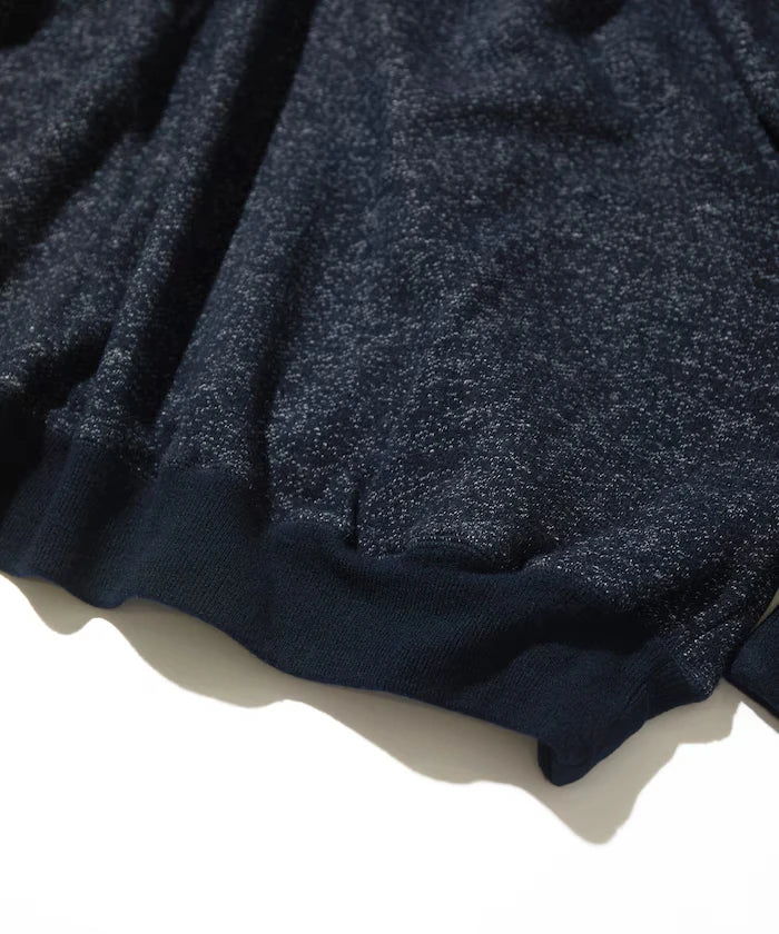 Merino Wool＋Cotton Loop Back heather Sweatshirt