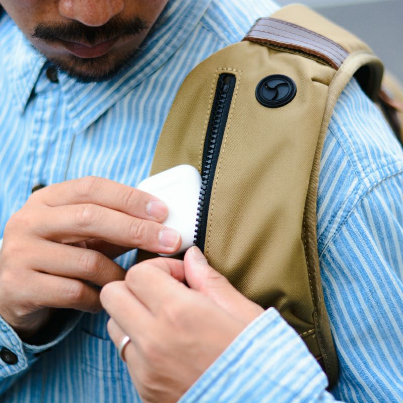 CORDURA DOBBY 305D DAY PACK/KHAKI