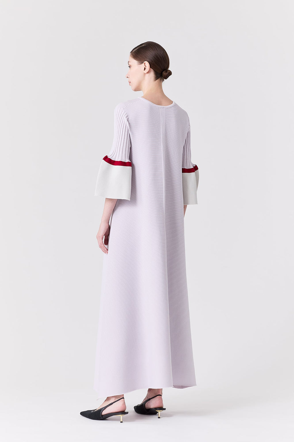 POTTERY SHORT BELL SLEEVE FLARE DRESS