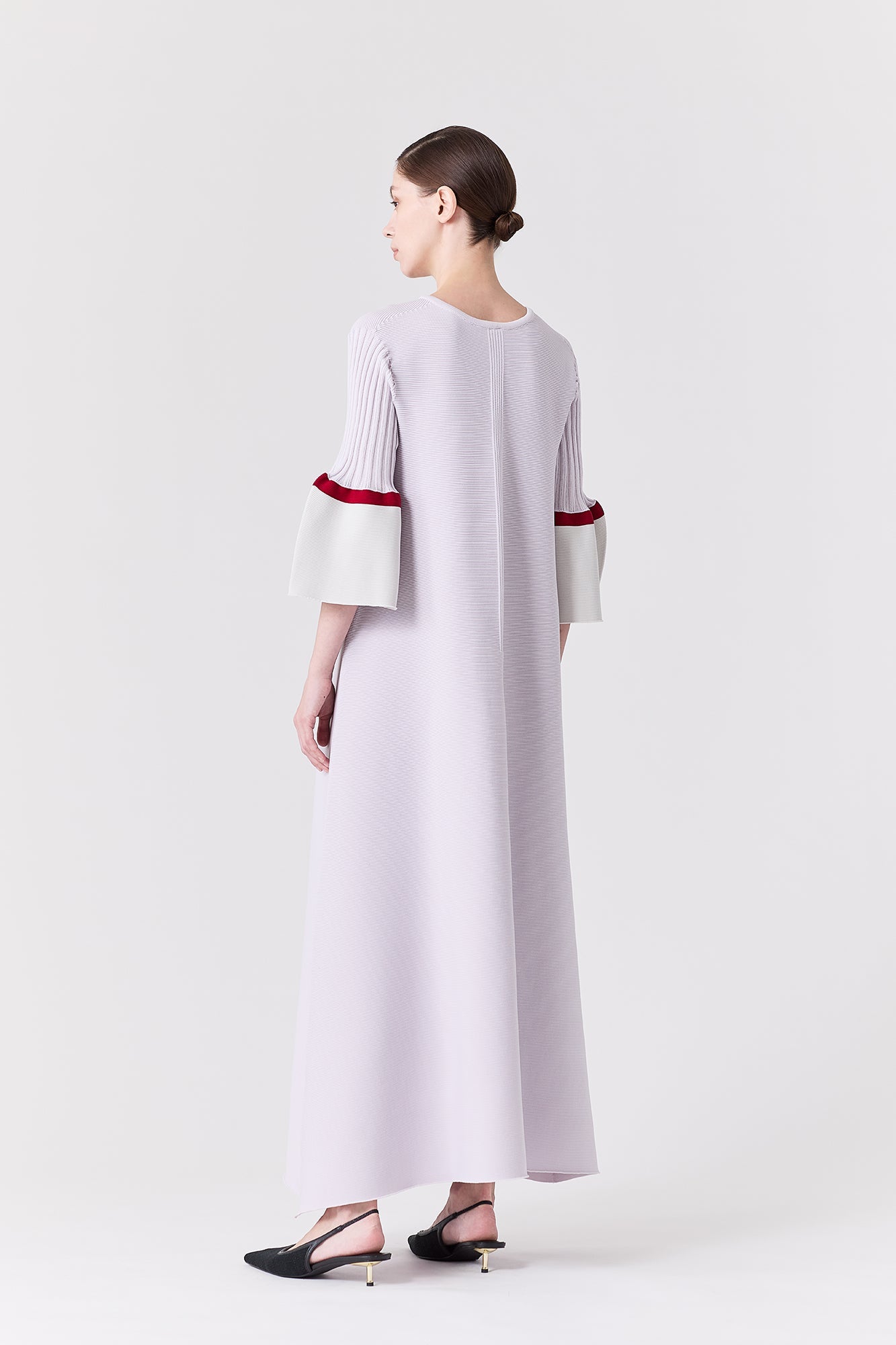 POTTERY SHORT BELL SLEEVE FLARE DRESS