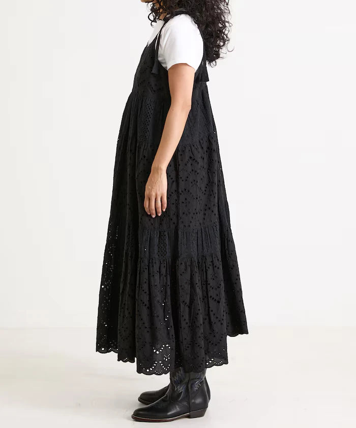 India Shifraretiard Shoulder Ribbon Camisole Dress