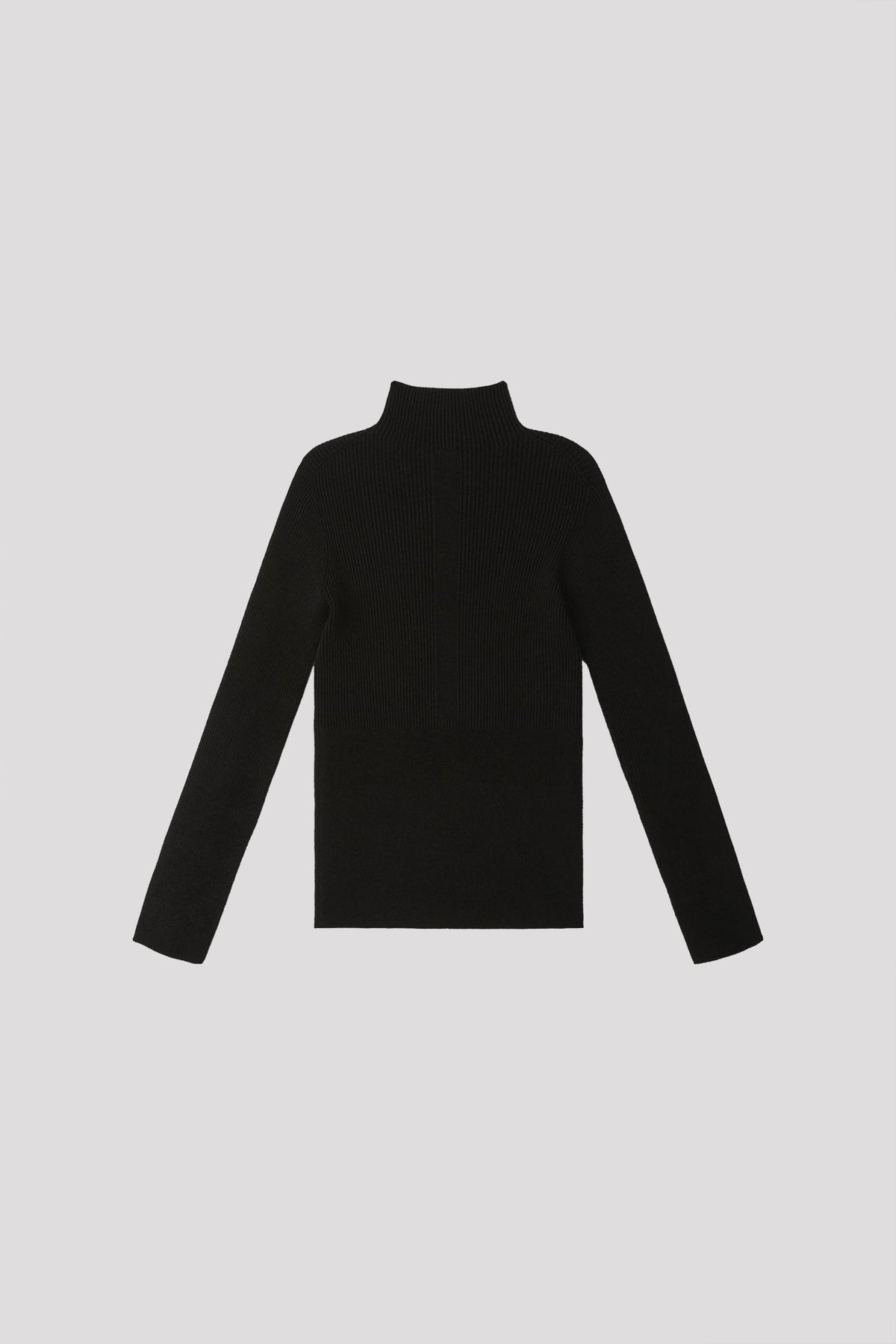 PORTRAIT VELVET MOCKNECK TOP