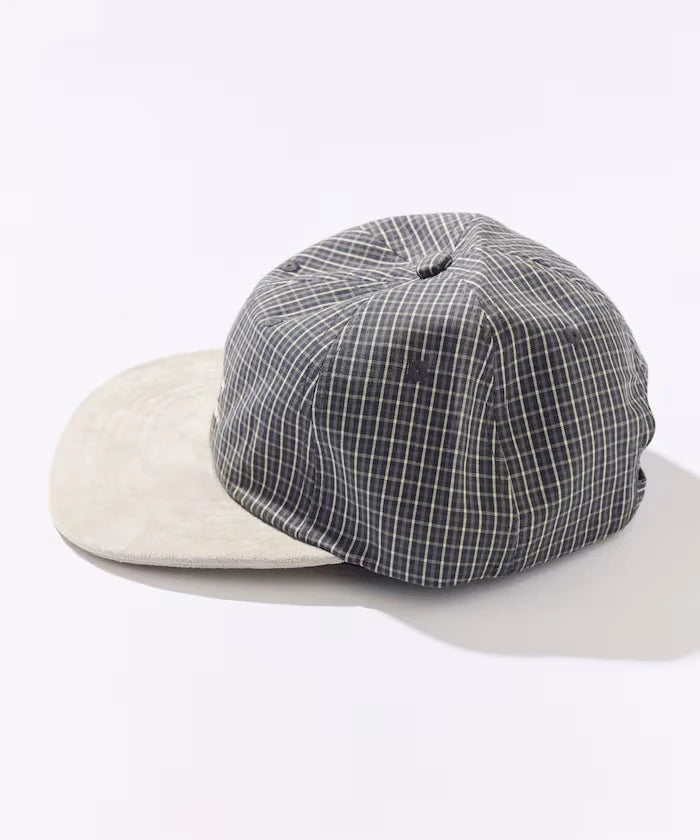 BetterDays Studio × FREAK'S STORE Two-Tone Flat Visor Check Cap