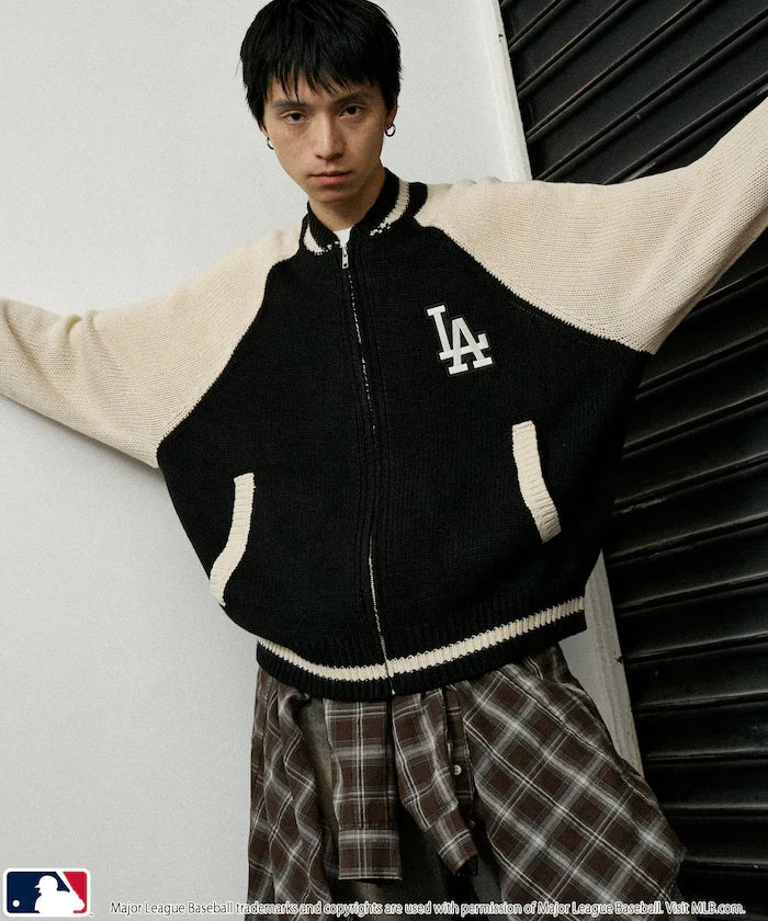 Custom ZIP KNIT CARDIGAN