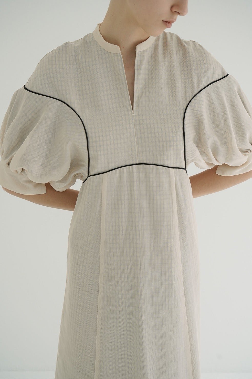 LAYERED SHEER ONEPIECE