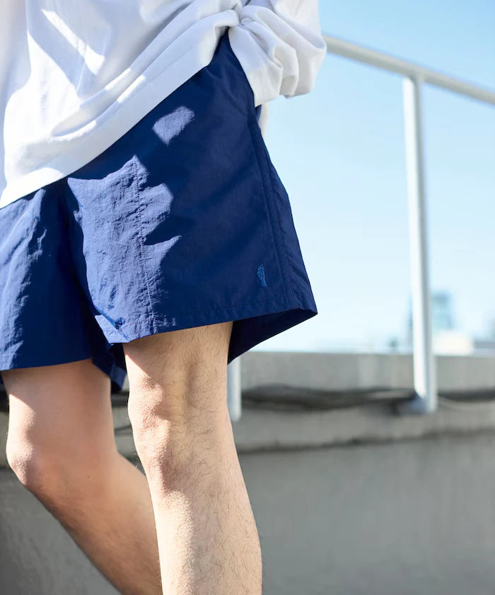 Nylon Short Length Baggy Shorts