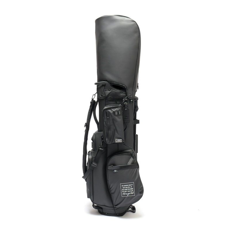 NYLON POLYCA CADDY BAG BLACK