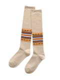 144 Pieces Gypsy Border High Socks