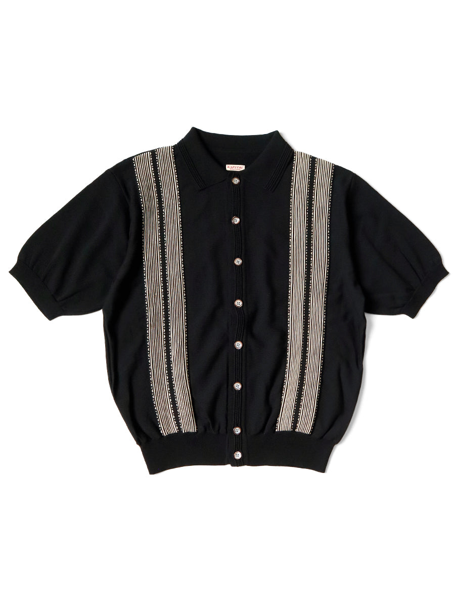 14G Cotton Knit Oyster Aloha Polo