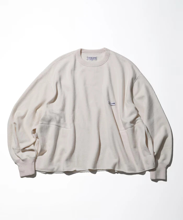 Wool Cotton Loop Back Sweatshirt