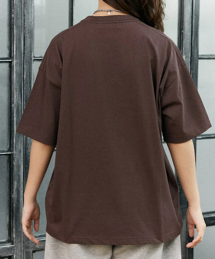 Functional Material Cat Print T-shirt Limited Edition