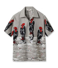 COTTON TYPEWRITER PULLOVER SHIRT “CONDOR”