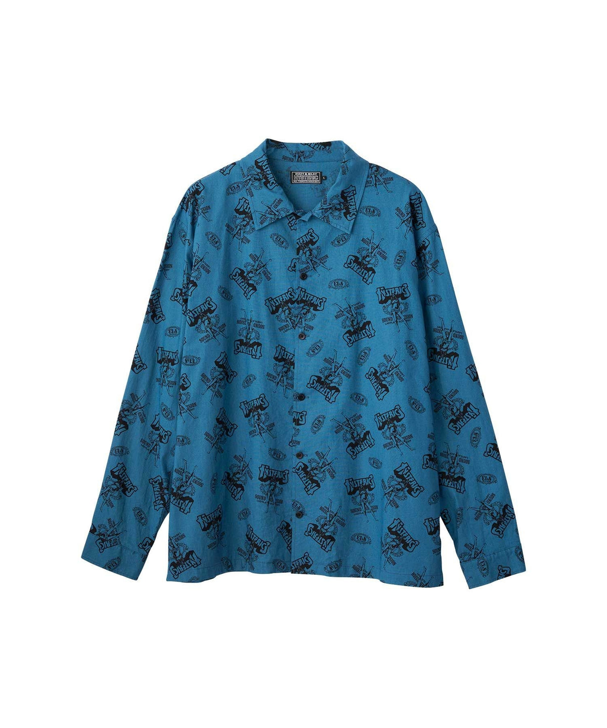 Bad Ass Whisky Pattern Flat Color Shirt
