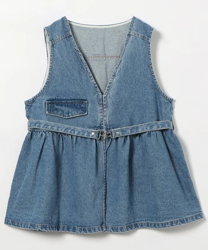 Painter Vest / Denim Vest <Compatible with Setups>