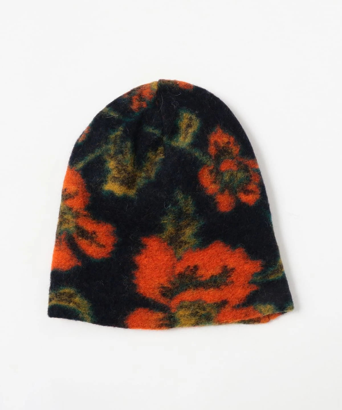 ENGINEERED GARMENTS Floral Knit Jacquard Beanie