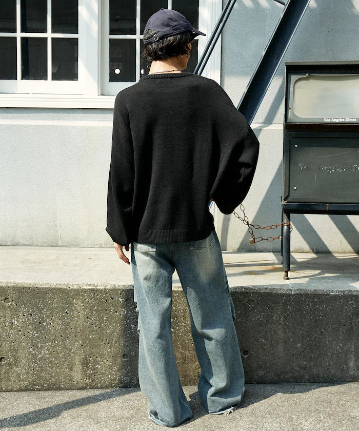 Boucle Flower Pullover Knit [Limited Edition]