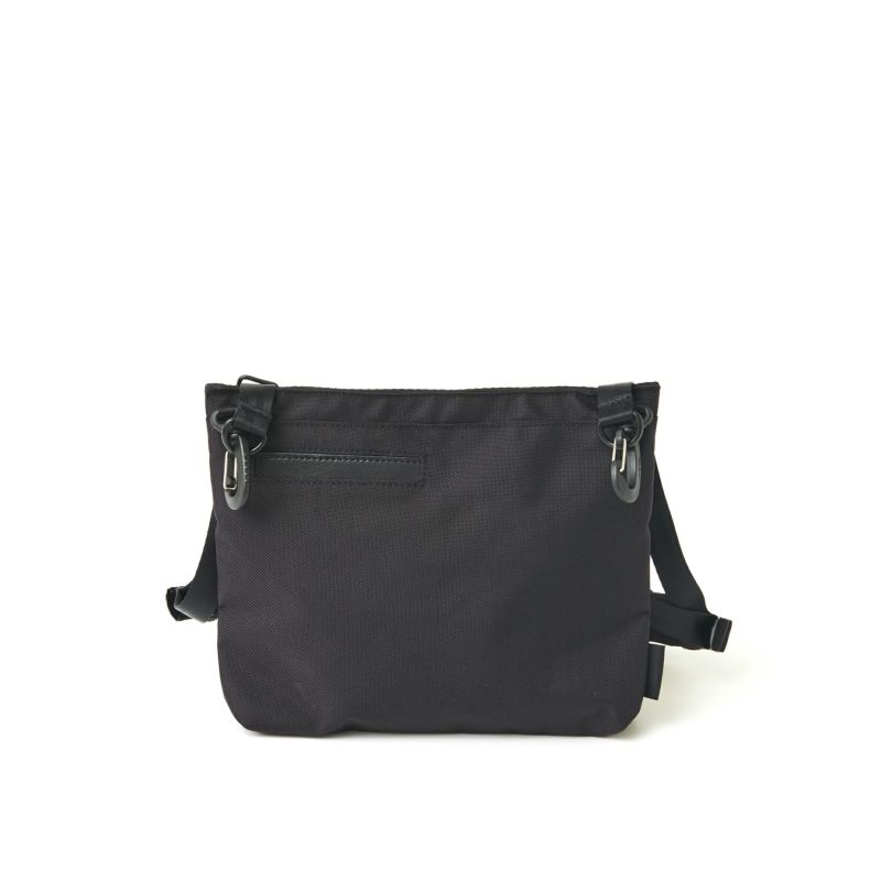 EXCLUSIVE BALLISTIC NYLON MINI SHOULDER 03/BLAC
