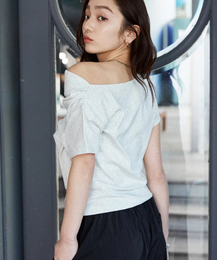 2WAY Draped T-Shirt Limited Release