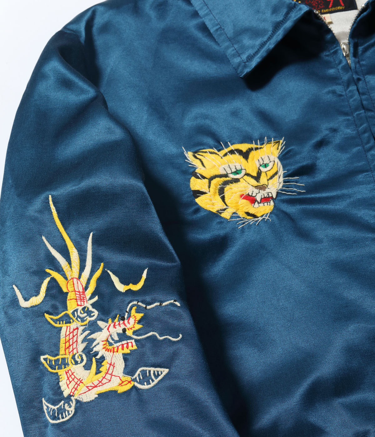 Mid 1960s Style Satin Vietnam Jacket “VIET-NAM MAP”