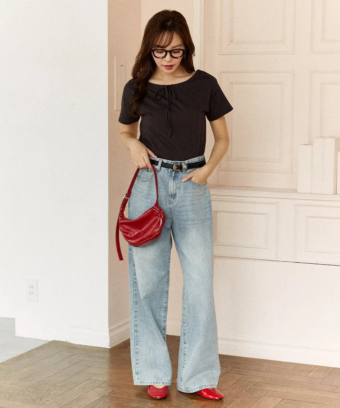 Drawstring Ribbon T-Shirt Limited Edition