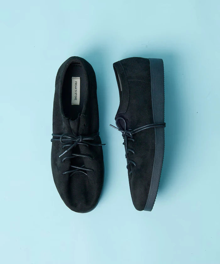 Leatherette SW Hole Cut Shoes [23~28cm]