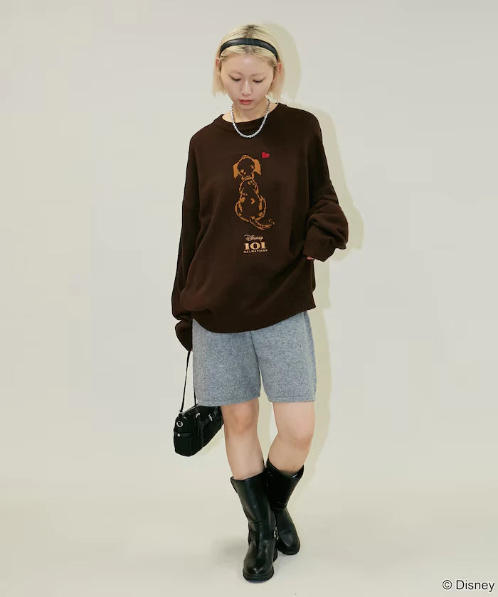 Special Order 101 DALMETIANS HEART KNIT