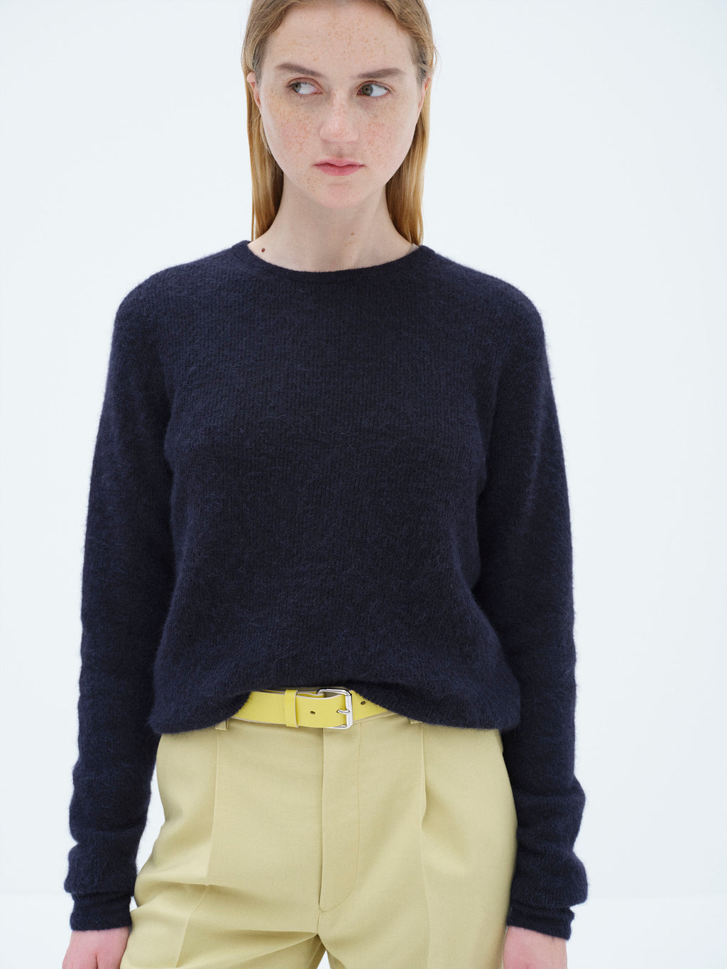 BABY SURI ALPACA SHEER KNIT P/O