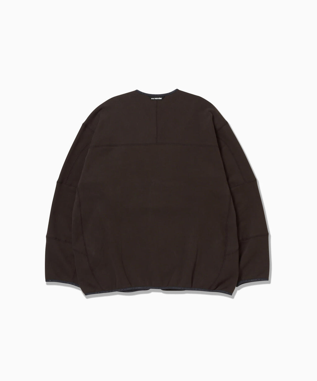 sweat cardigan