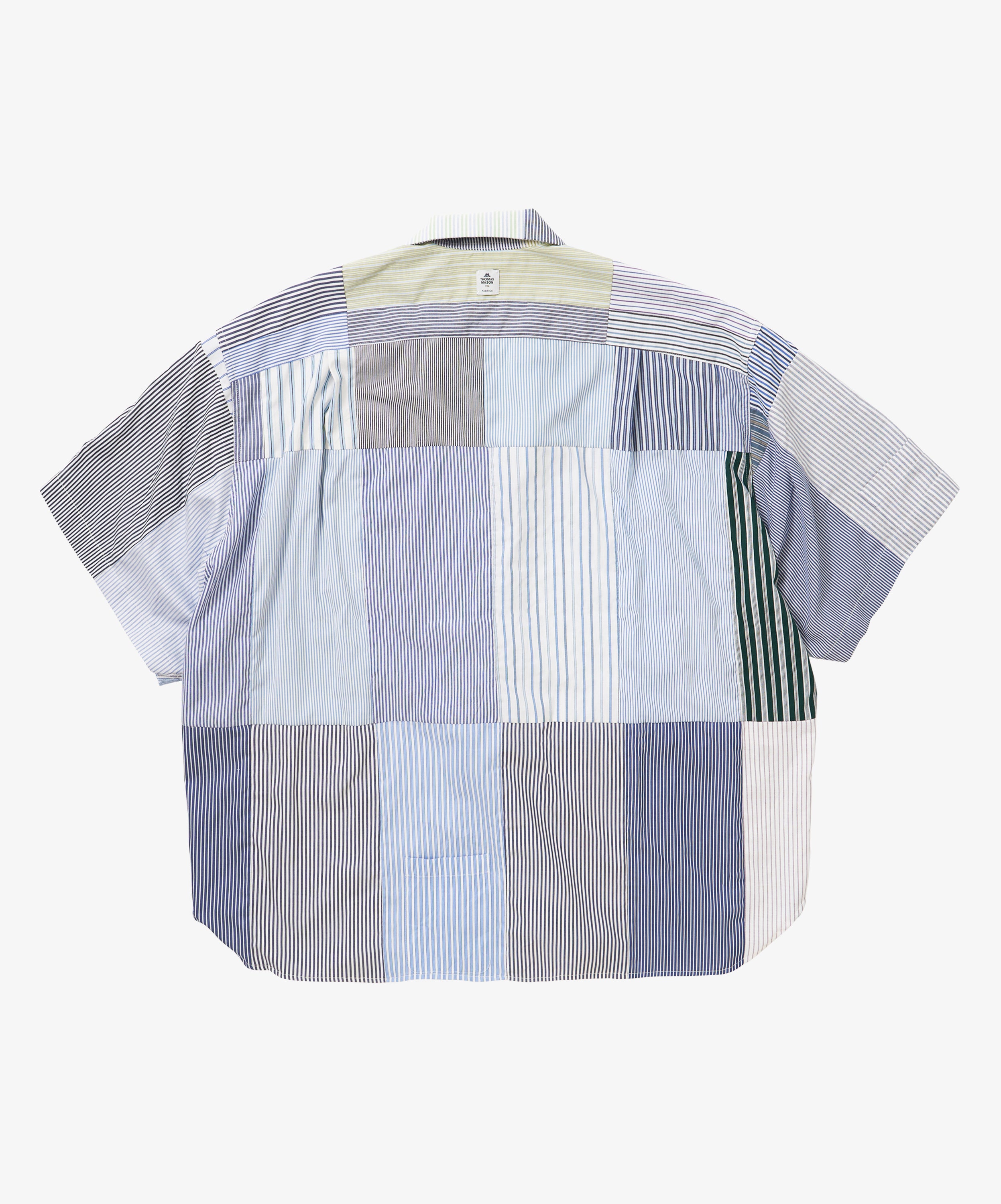 overshirt short sleeve stripe nine