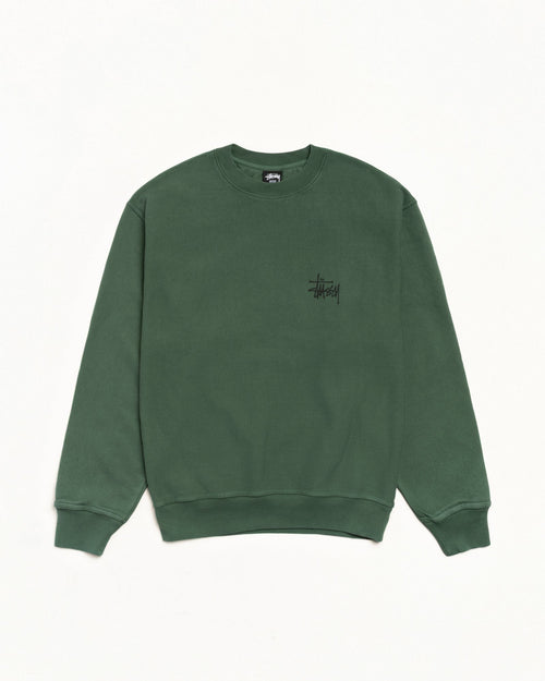 BASIC STÜSSY CREW PIGMENT DYED