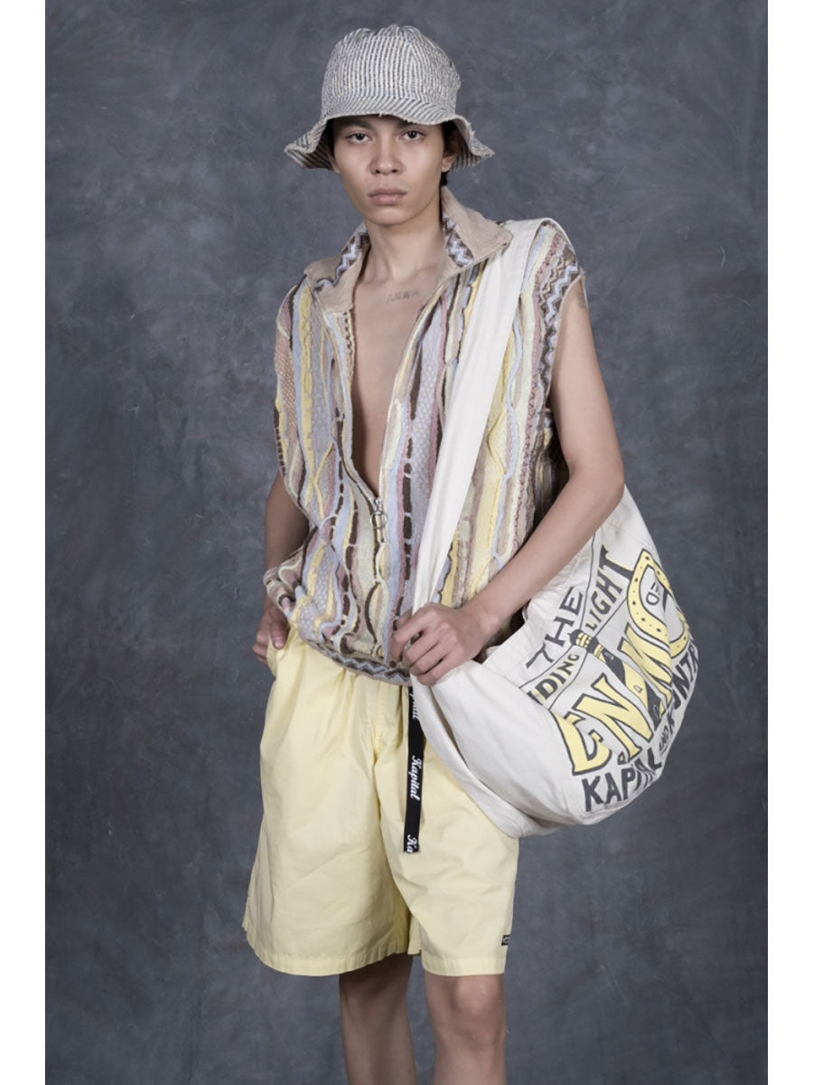 7G Knit GAUDY Half ZIP Vest