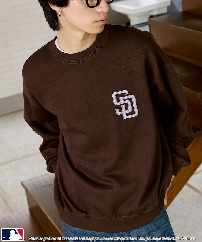 Custom MLB Fleece Crewneck Logo Sweatshirt Limited Edition