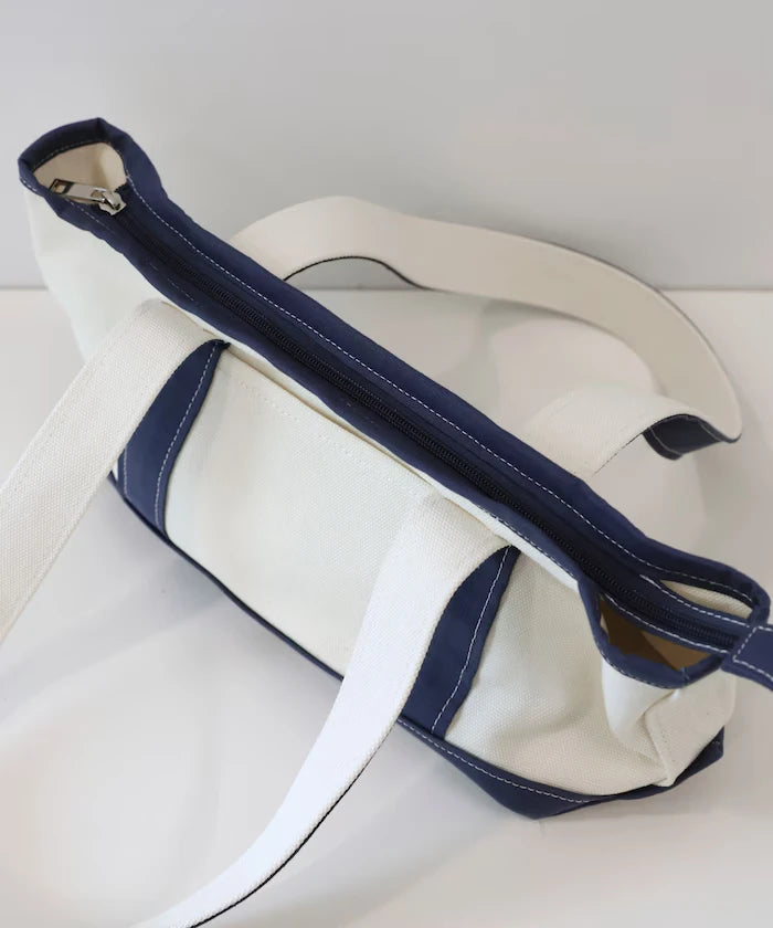 Wide Canvas Tote Bag