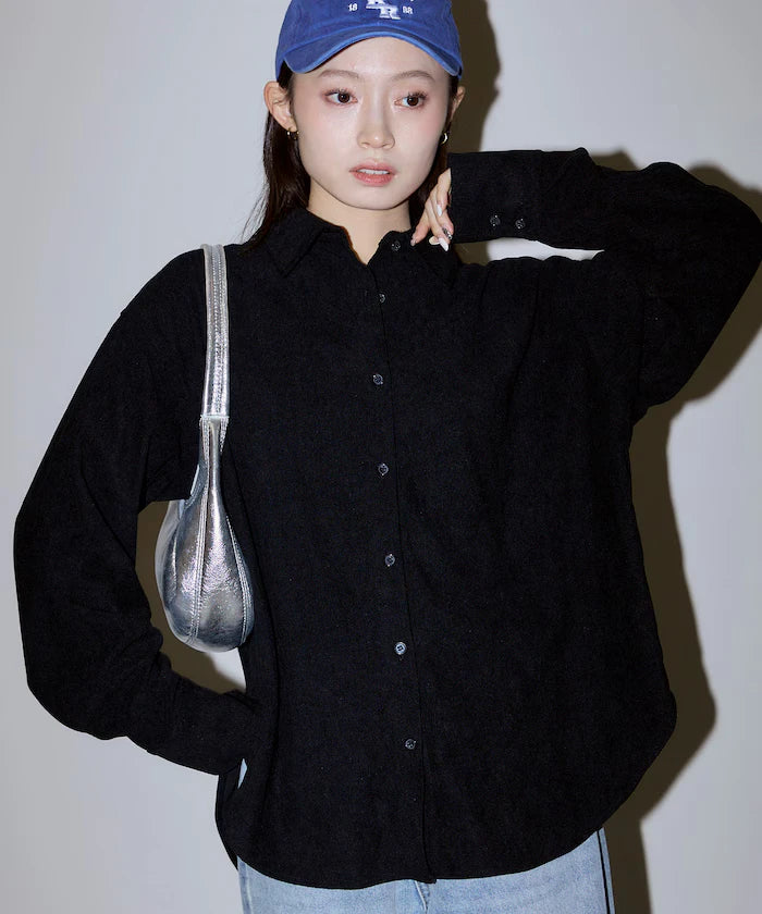 Big Silhouette Corduroy Shirt